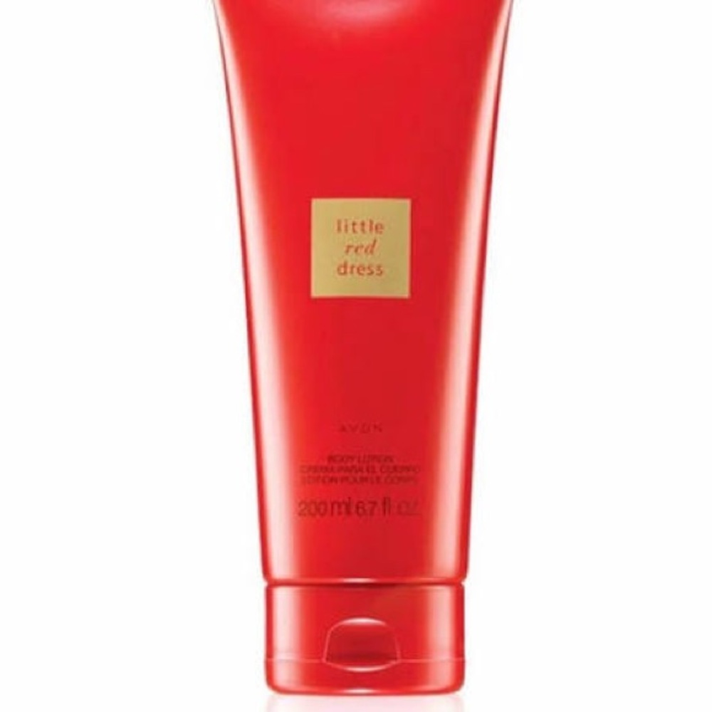 Avon Little Red Dress Body Lotion